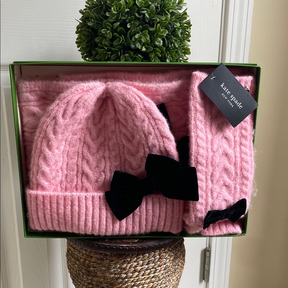 kate spade Accessories - Kate Spade Pink Coquette, Cottagecore 3pc Set